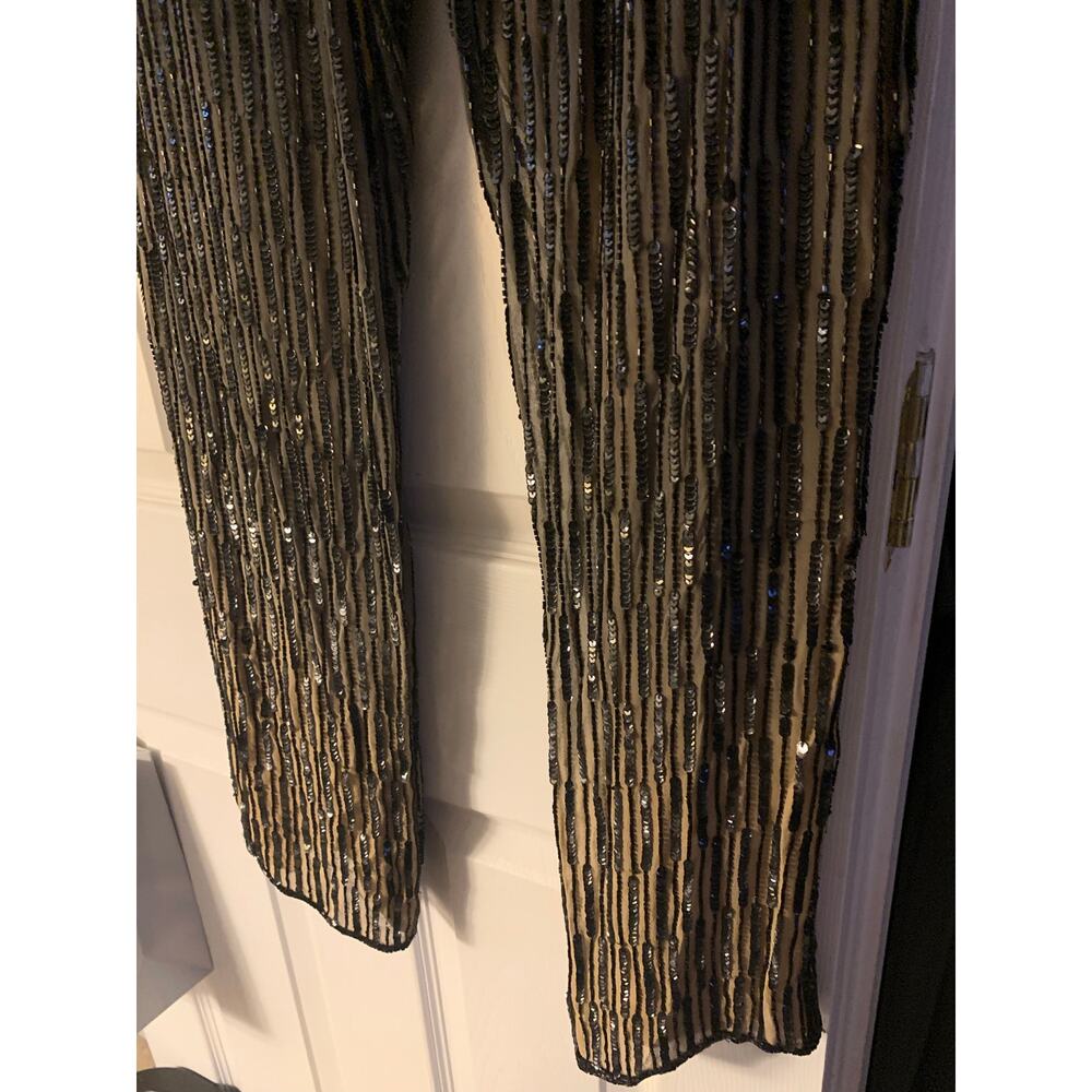 Cache Women’s VTG 90’s Silk Ombré Sequined Set Size Large - Picture 4 of 8